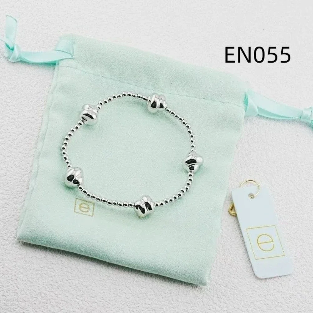 

YozyCraft Admire Small 2.5mm Bead Stretch Stackable Bracelet,Fashion Jewelry Gift for Women Daily Layering