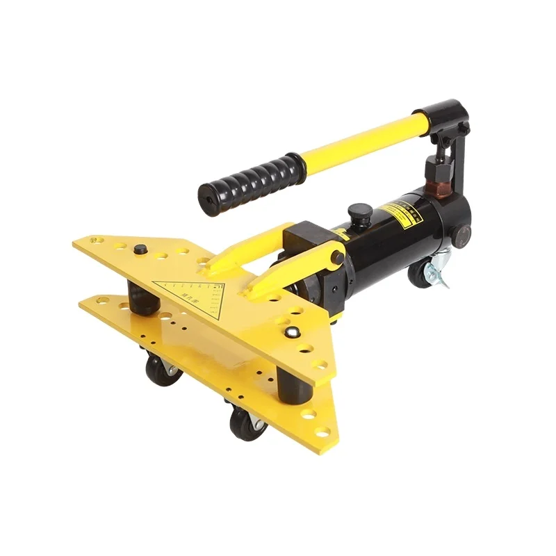 1 dobrador de tubos hidráulico manual, tubos de aço de parede grossa, 13-34mm, dobradeira hidráulica de 1 polegada para tubos