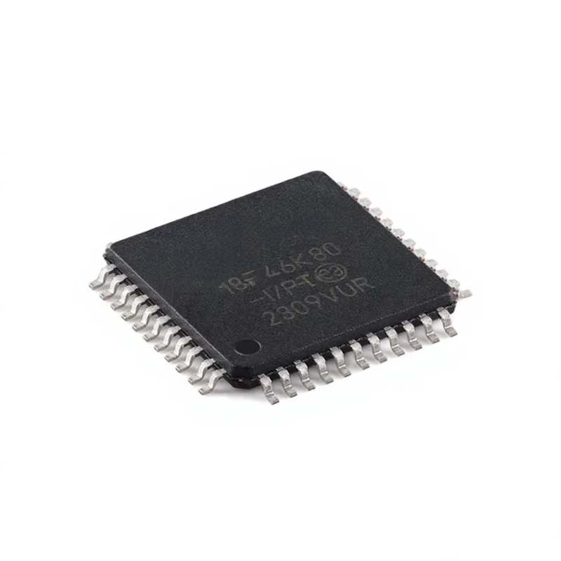 100% Original New PIC18F46K80-I PT IC MCU 8BIT 64KB FLASH 44TQFP Electronic Components PIC18F46K80-I PT