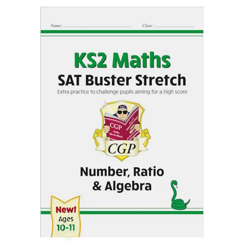 KS2 Maths SAT Buster Stretch Number Ratio  Algebra For The 2025 Tests CGP Books Coordination Group Publications 9781782948575