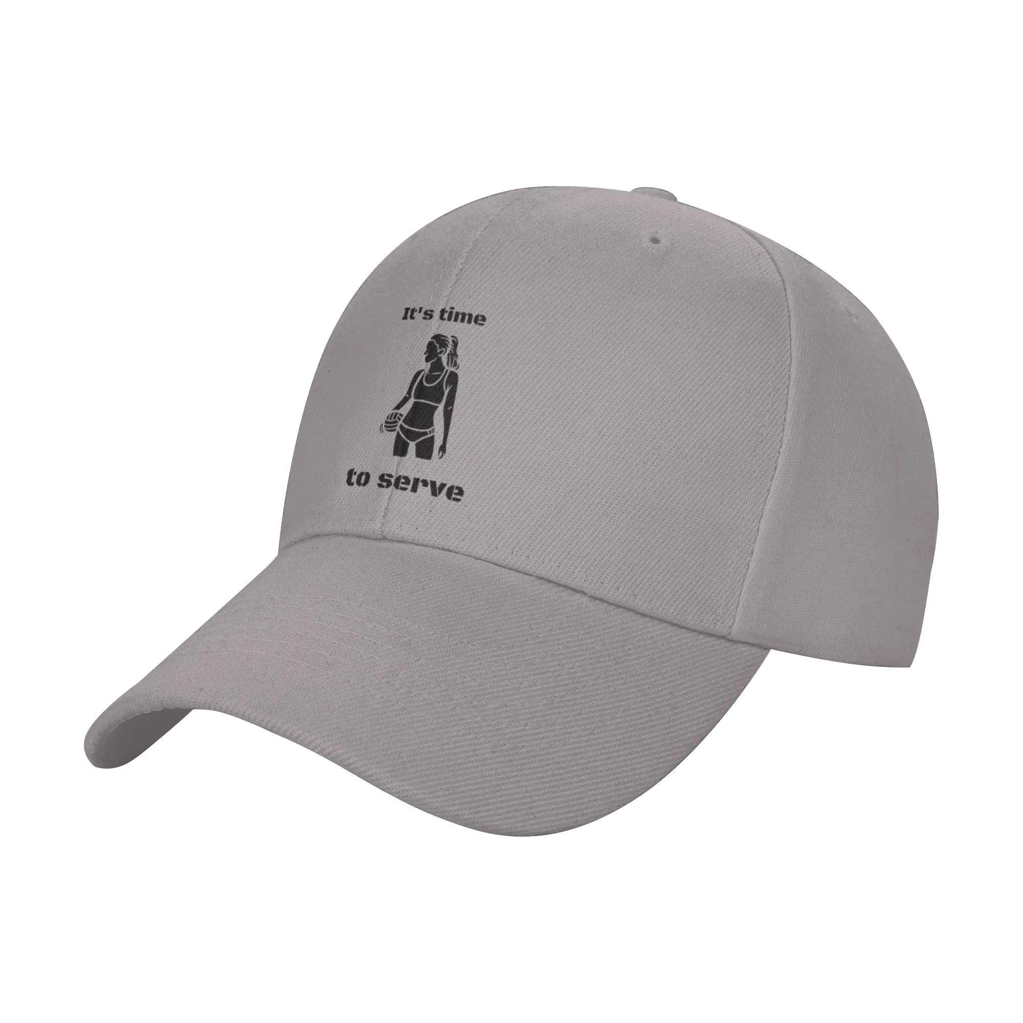 It s time to serve 2 Trendy Baseball Cap New Year Celebration Sturdy Brim Dad Hat