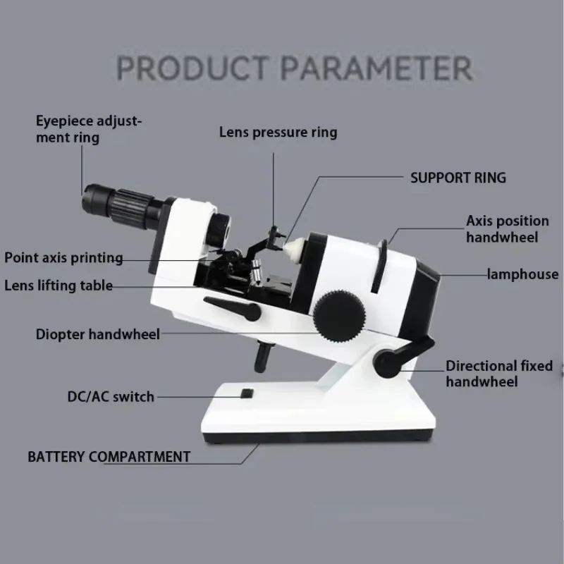 NJC-4 Customized Manual Lensmeter Focimeter New Styles with External and Outer Reading Auto Lensmeter Product