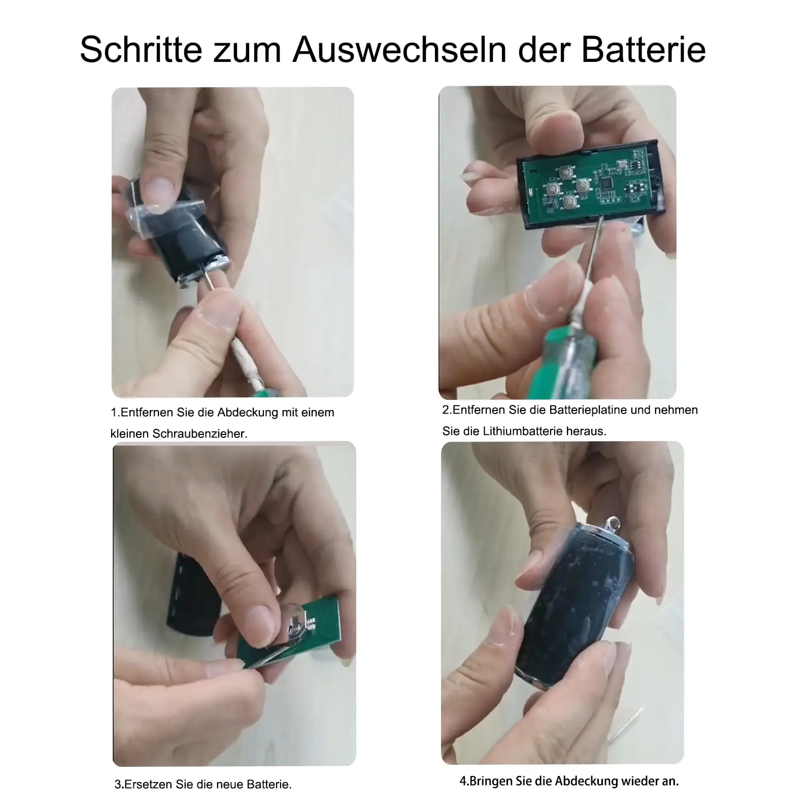 HSE4-868-BS Compatible with Hormann Bisecur command HSE1 HSE2 HS1 HS4 868 BS Handheld Transmitter