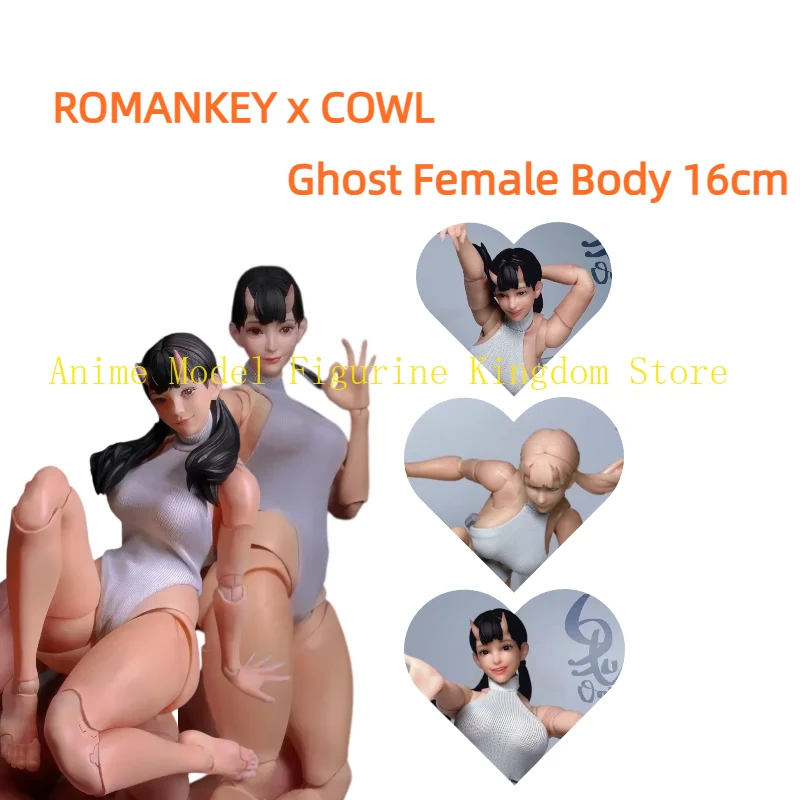 

ROMANKEY X COWL COWL PRODUCTION Ghost Female Body 1/12 CP00 Action Figure Figure Ornament Toy Collection Gift pre-sale