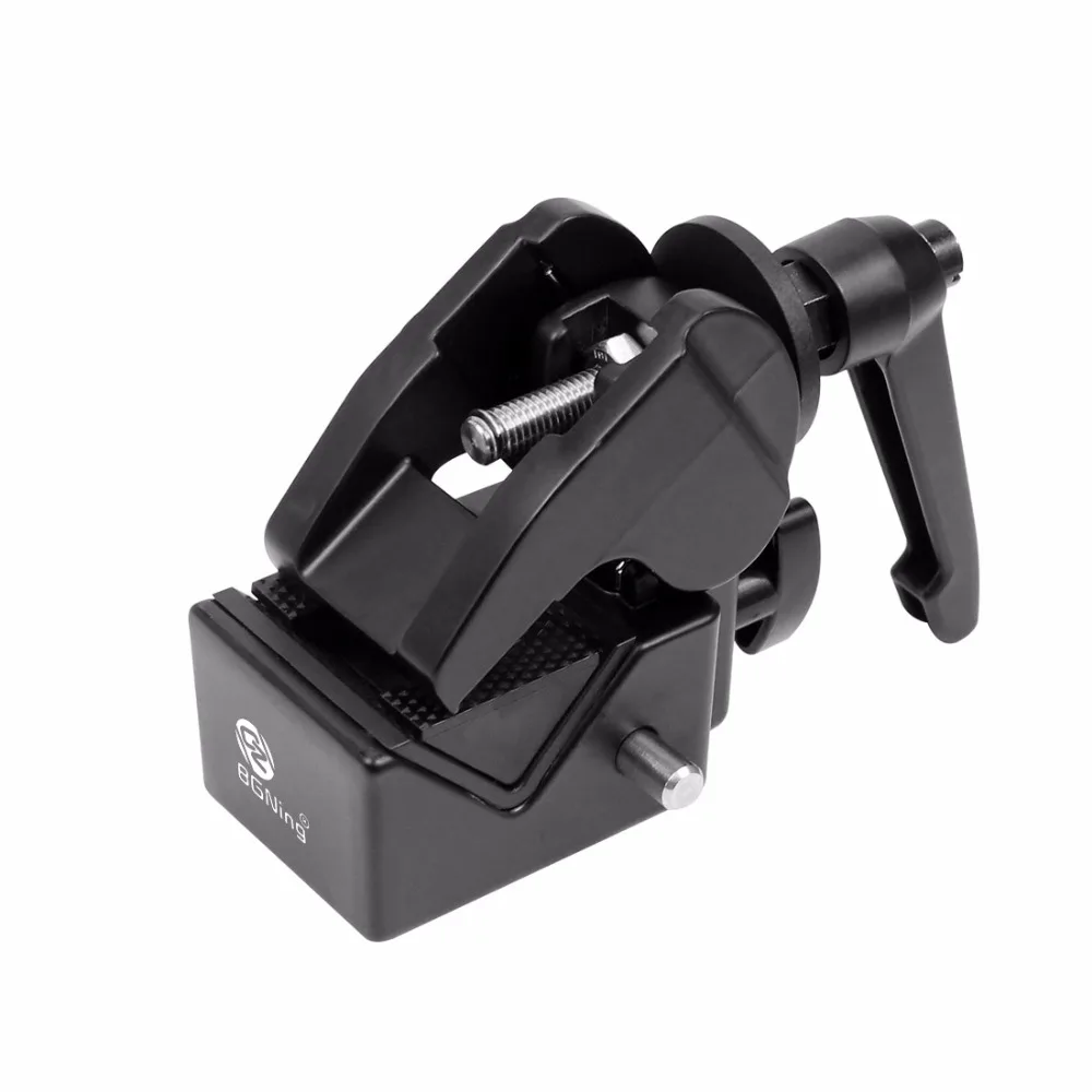 Multifunktions Super Clamp Crab DSLR Kamera Befestigung Halterung Aluminium Clip für Canon Nikon Flash Foto Studio Stativ Halter Halterung – Detail 3