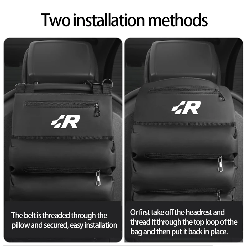 

Car Foldable Chair Back Storage Bag For Volkswagen VW Golf GTI Polo Passat Scirocco Tiguan Jetta T-ROC Beetle GTD GTE Sportcoupe
