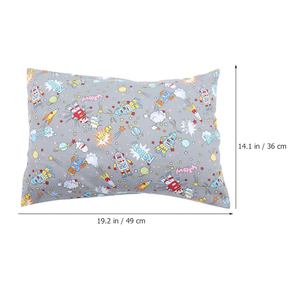 2 Pcs Bedding Set/four-piece Set/multi-piece Children's Pillowcase Travel Kids Cotton Cover