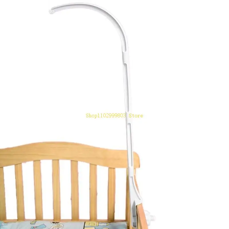 لعبة سرير الأطفال مع صندوق الموسيقى، خالية من مادة BPA، قابلة للتعديل ومخلب متنقل لتطوير حاسة الطفل J0MF #3