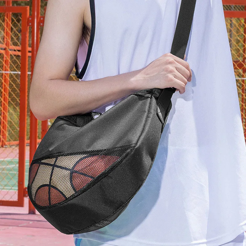 

Men Basketball Crossbody Bag Lightweight Outdoor Travel Sports Training Commuting Pack Soccer Football Volleyball Shoulder Bags