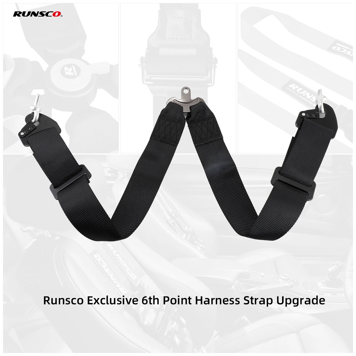 Runsco Exclusive 6th Point Harness Strap - Compatible with 2