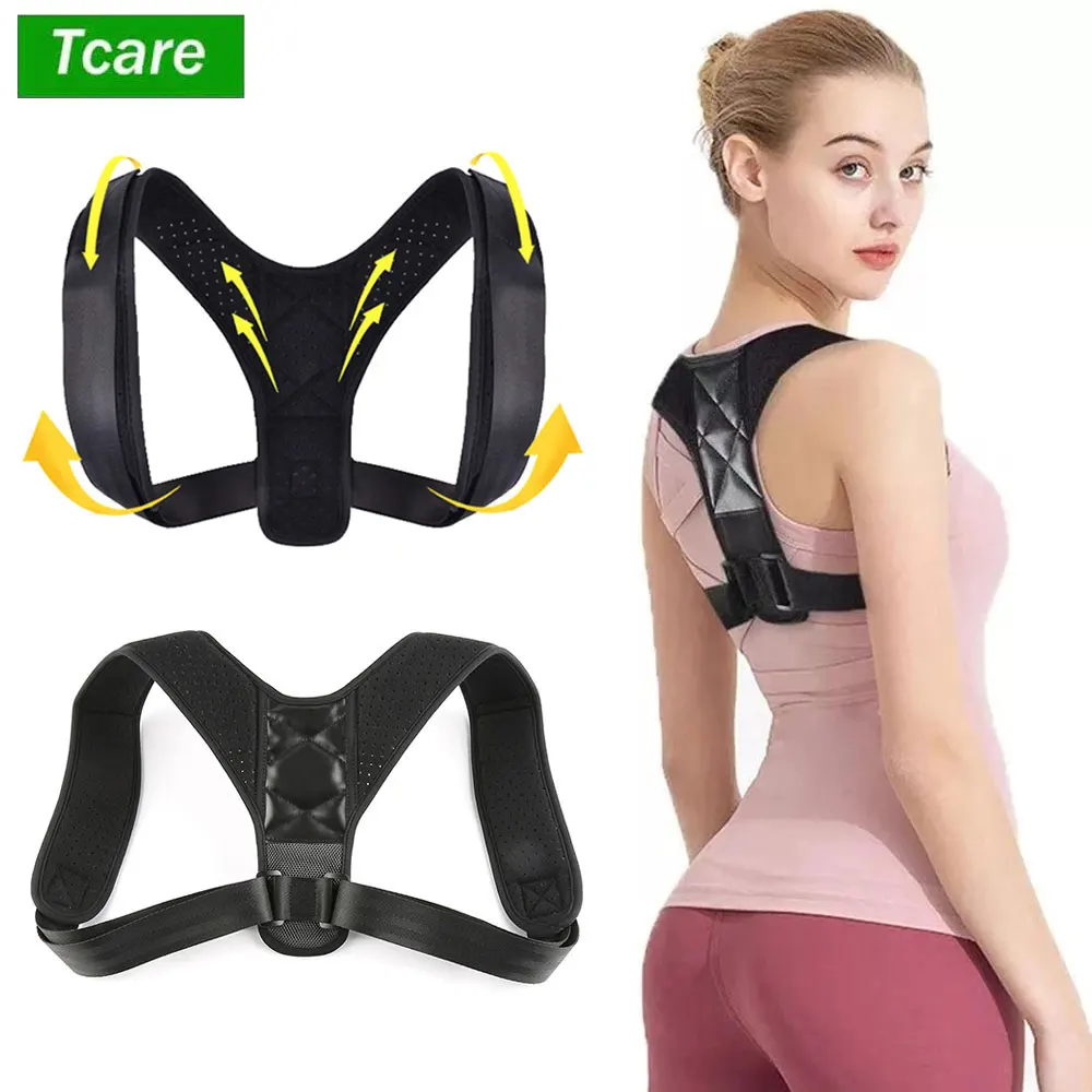 Back Posture Correction Belt Hunchback Prevention Correction of Sitting Posture Unisex Breathable Body Shaping for Men and Women