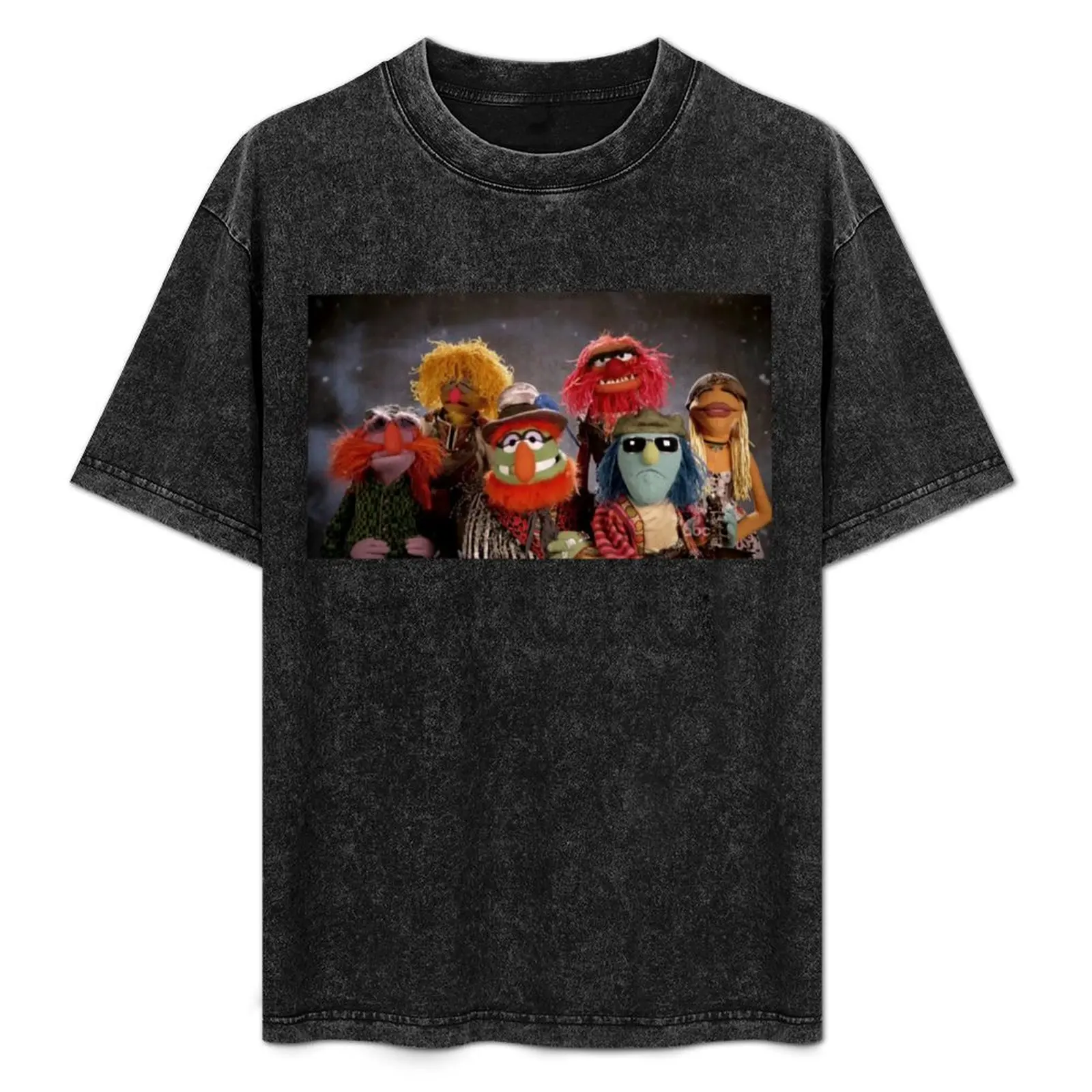 

Dr. Teeth and the Electric Mayhem Sticker T-Shirt Plus Size Everyday Tee Shirt
