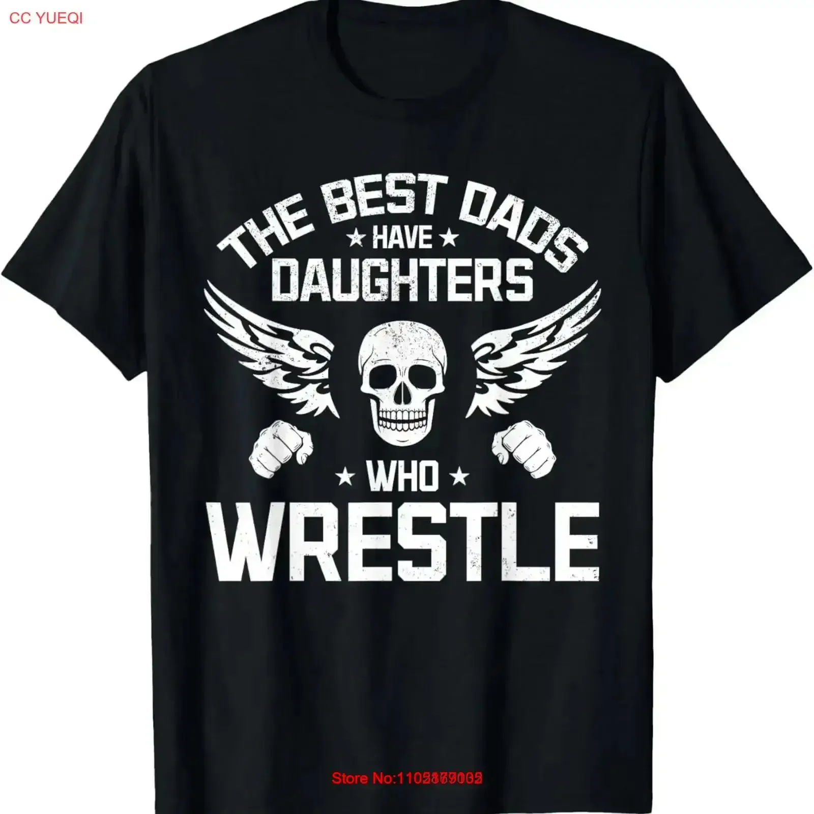 

Футболка Wrestling Daddy I The Best Dads Have Daughters Who Wrestle, винтажная стираная модная мужская футболка с графикой, растянутая уличная одежда