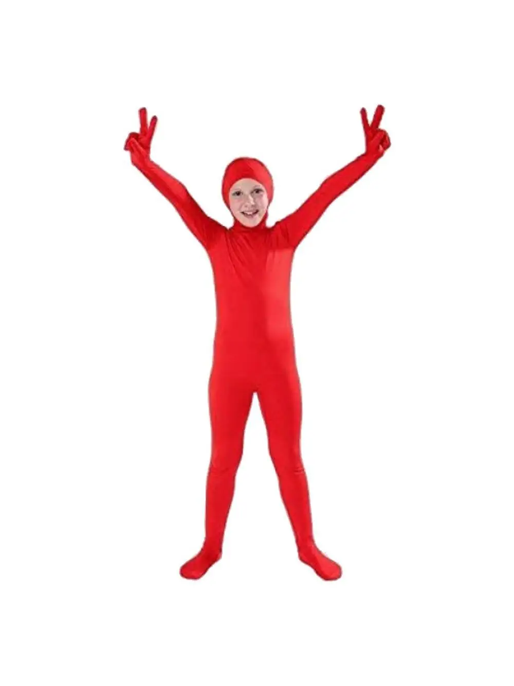 

Боди с защитой лица, танцевальный костюм, все покрывающий наряд на Хэллоуин, облегающие брюки с низкой талией, полиэфирное волокно