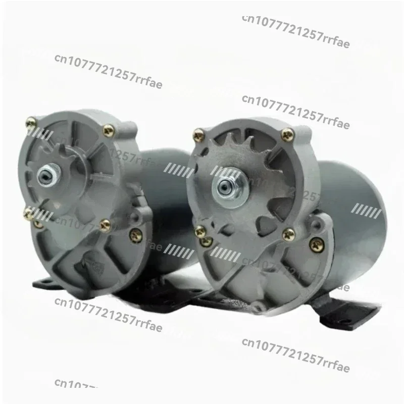 Permanent Magnet DC Geared Motor 12V500W200 Rpm Modified Seeding and Fertilization Motor Fertilizer Box Motor High Power