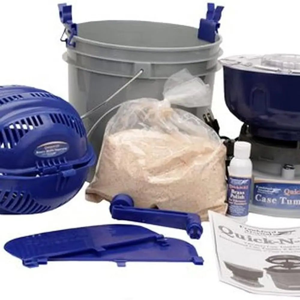 

Чехол Frankford Arsenal Quick-N-EZ и сепаратор медиасепараторов для очистки и полировки латуни, перезарядки боеприпасов, пистолетов