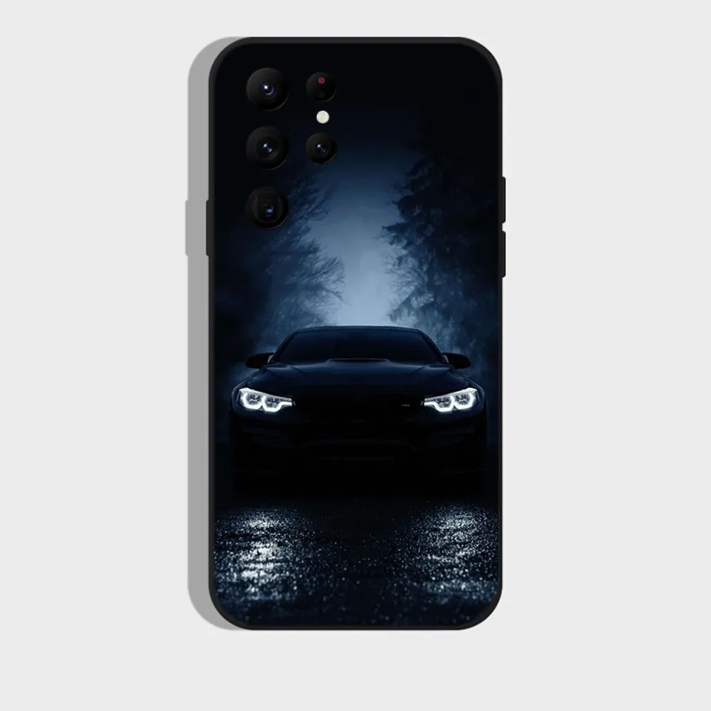 Sport Cars B- BMWs Phone Case For Samsung S24,S22 Ultra,S20,S30 plus,S22 plus,S23,S30 ultra 5G Silicone Cover