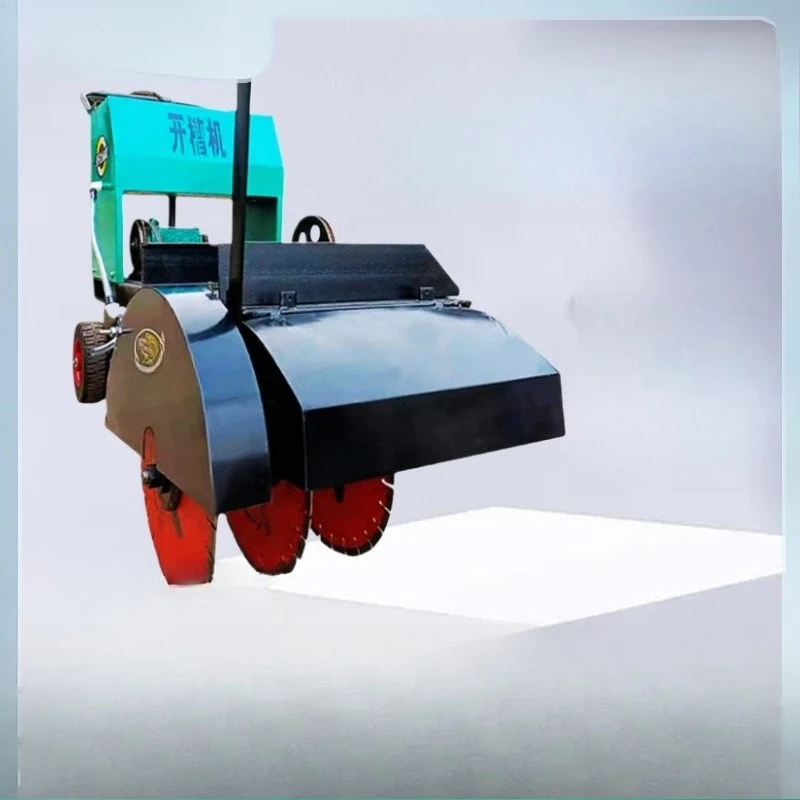 

High-horsepower double saw blade road cutting machine Double cutting machine Cutting machine cuts two seams at the same time
