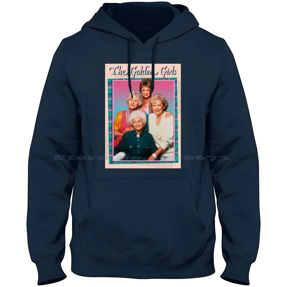 The Golden Girls-Classic Tv Show 100% Cotton Hoodie T Shirt Golden Girls Club The Golden Girls Blanche Devereaux Sophia