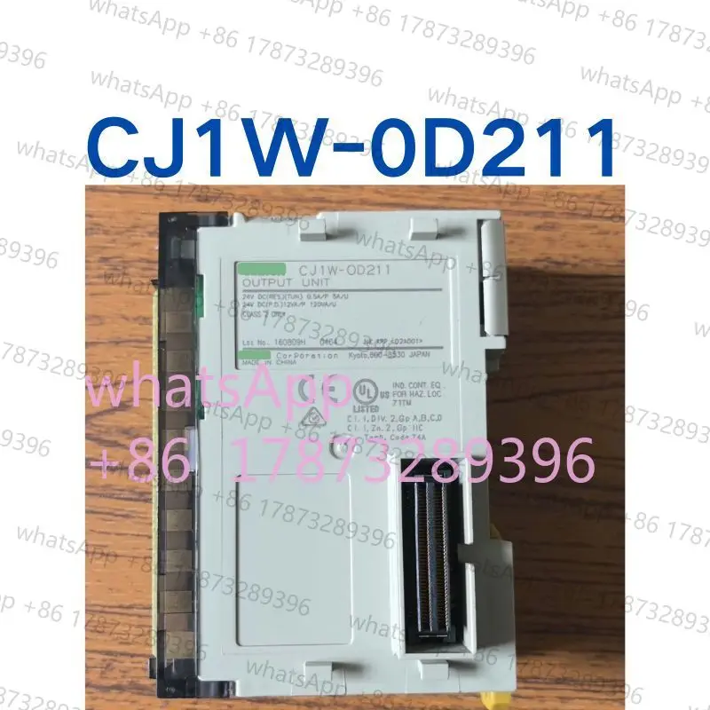 

ПЛК CJ1W-0D211 б/у протестирован нормально, функция неповрежденная