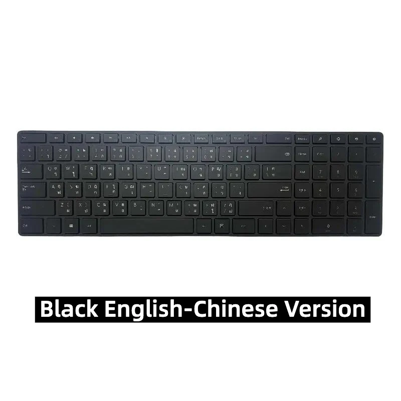 Bluetooth Wireless Slim Quiet Office Keyboard For Microsoft Designer Bluetooth Desktop