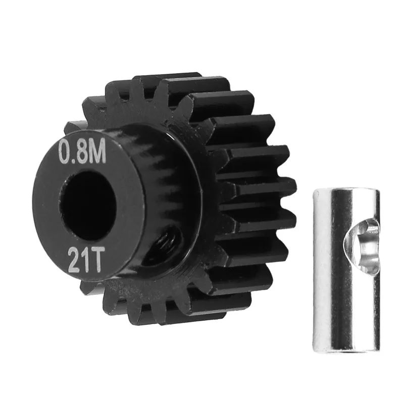 M0,8 gehärteter Stahl 45er # Stirnrad 5 mm Bohrung – für 1/10 RC Monster Truck Crawler Upgrade-Teil – Detail 19