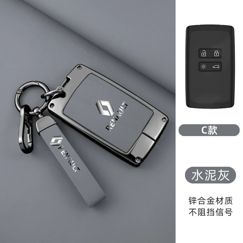 Car Remote Key Case Cover For Renault Koleos Kadjar Captur Megane Talisman Espace Clio Zoe Scenic 4 Arkana Dacia Sandero