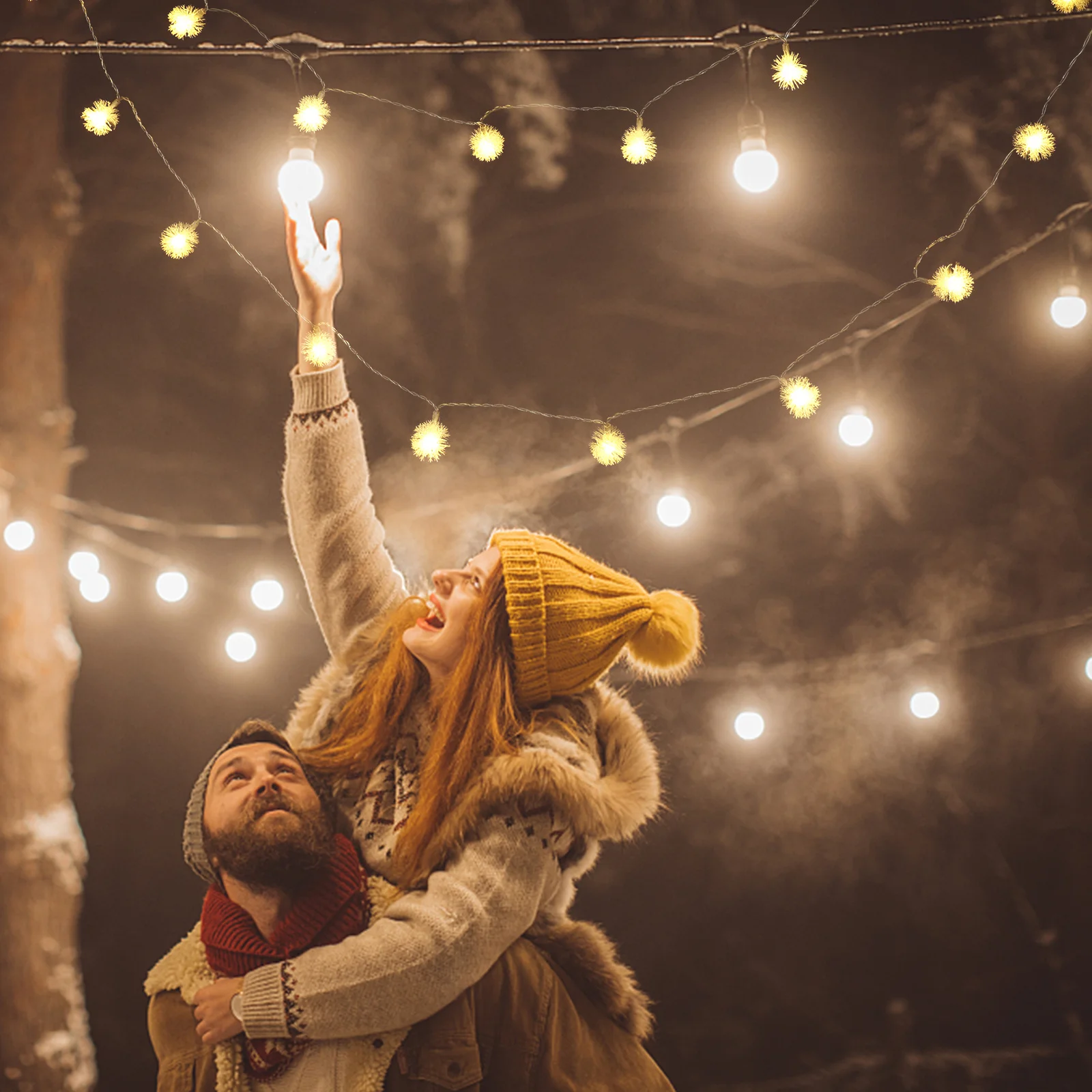 Рисунок 4 - снежинка шарик гирлянда светодиодная