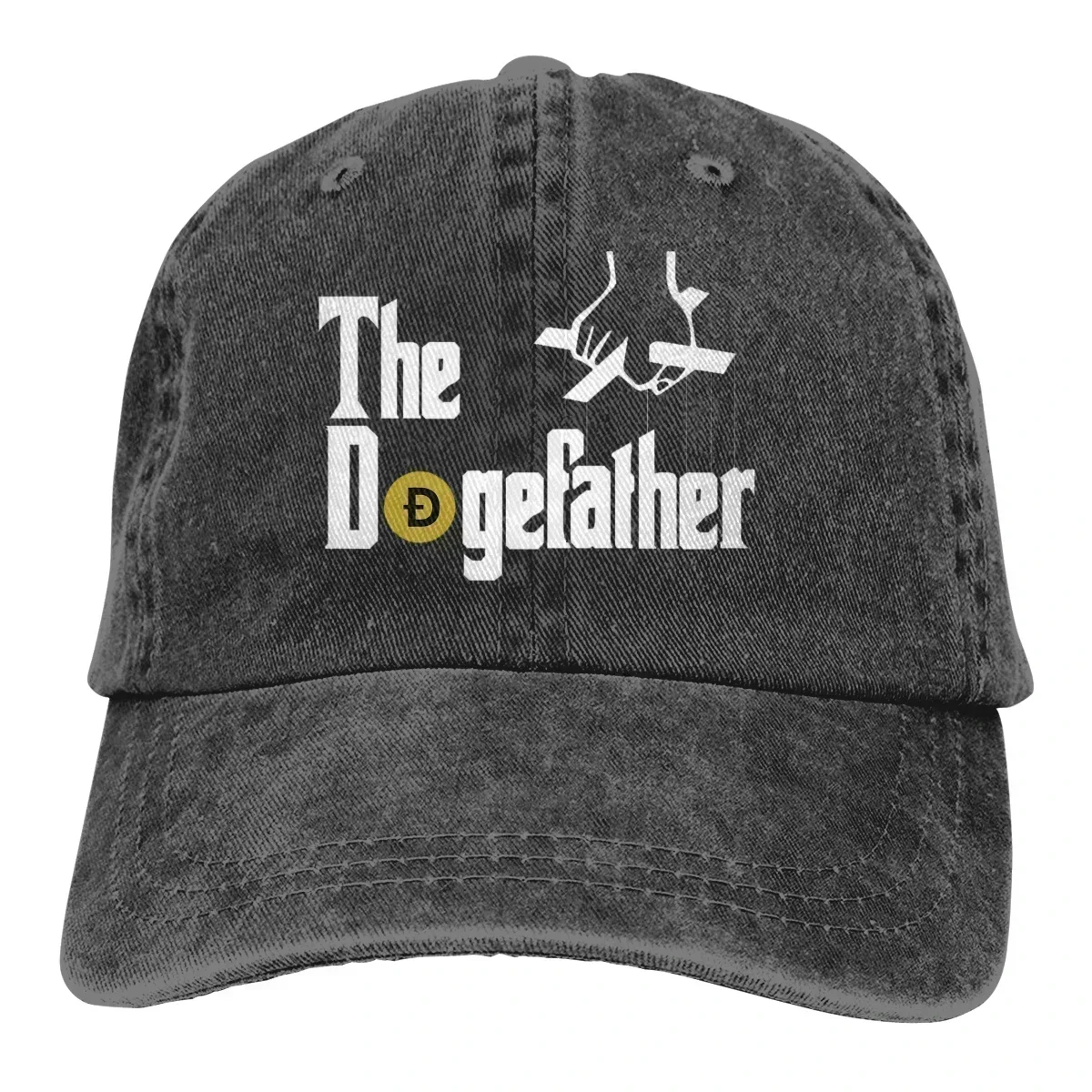 Бейсбольная кепка The Dogefather для мужчин, забавные кепки с Элоном Маском The DogeFather, цветные женские летние кепки с застежкой-клипсой