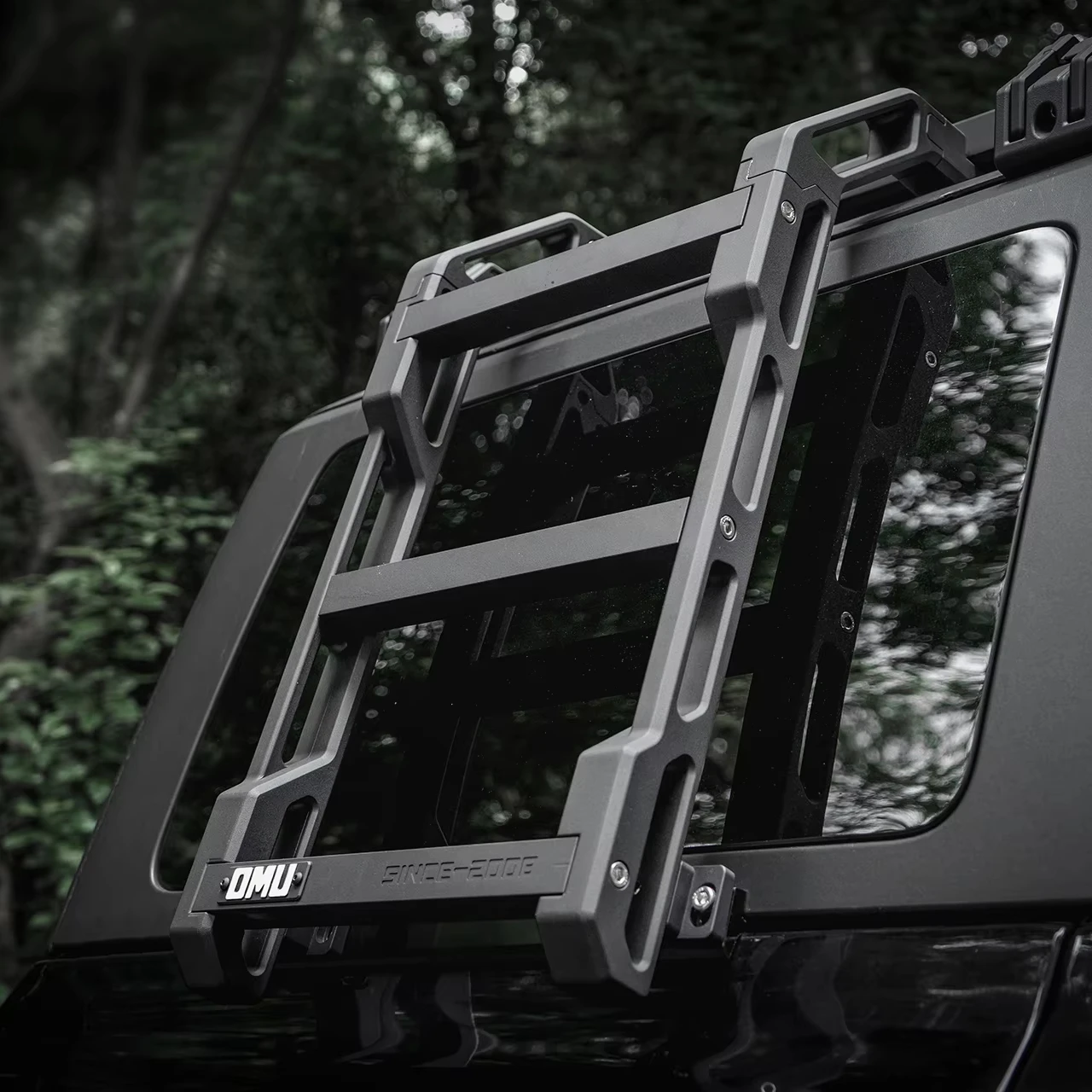 

OMU Genesis Алюминиевая боковая оконная лестница для багажника на крыше Bronco, аксессуары для лестницы