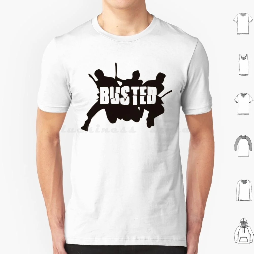 Camiseta de algodón con busto para hombre y mujer, estampado artesanal, música con busto, James Bourne Matt Willis Charlie Mcbusted, banda con busto, cerdos de la gira