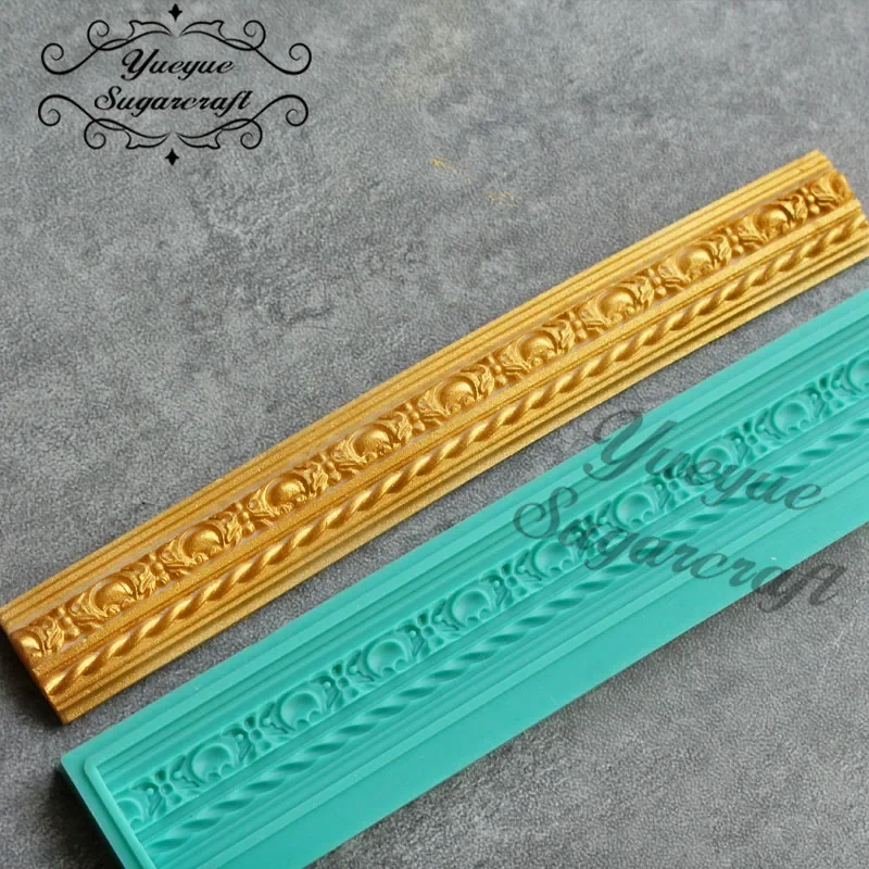 Boder silicone mold fondant mold cake decorating tools