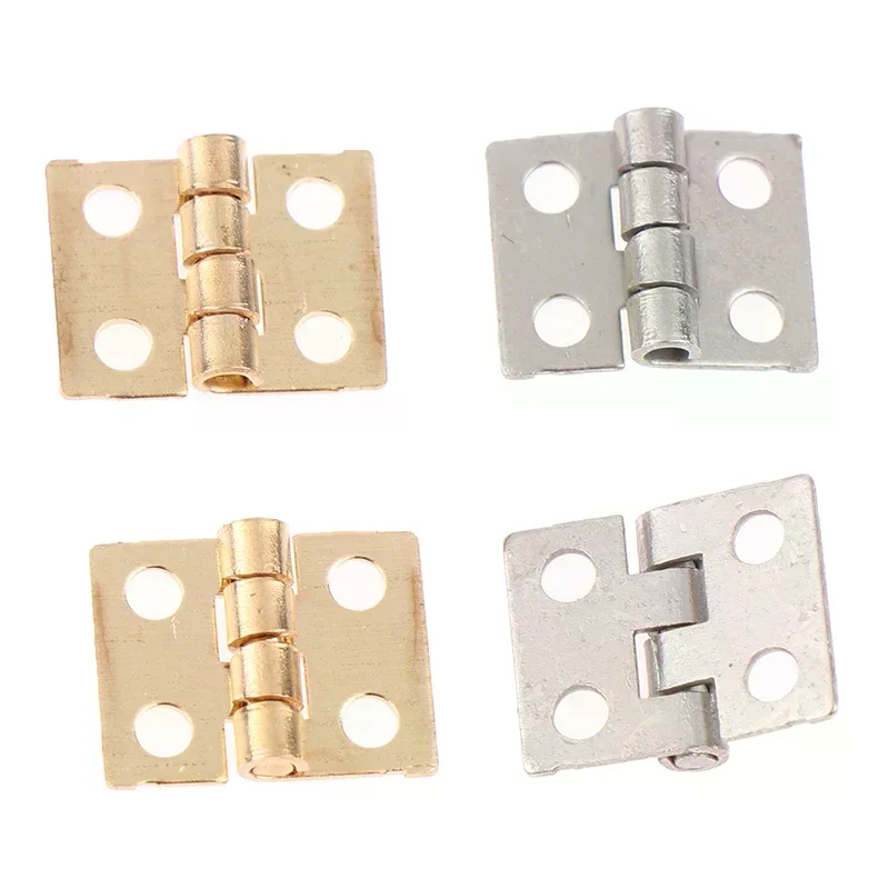 For 1/10 RC Crawler Car Trx4 1/14 Tamiya RC Dump Truck SCANIA 770S 10pcs Mini Door Hinge Simulation Folding