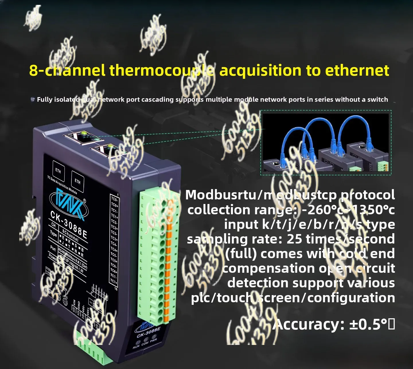 Módulo de Temperatura Termorre - Thermocouple Module K Type avaliação e preço