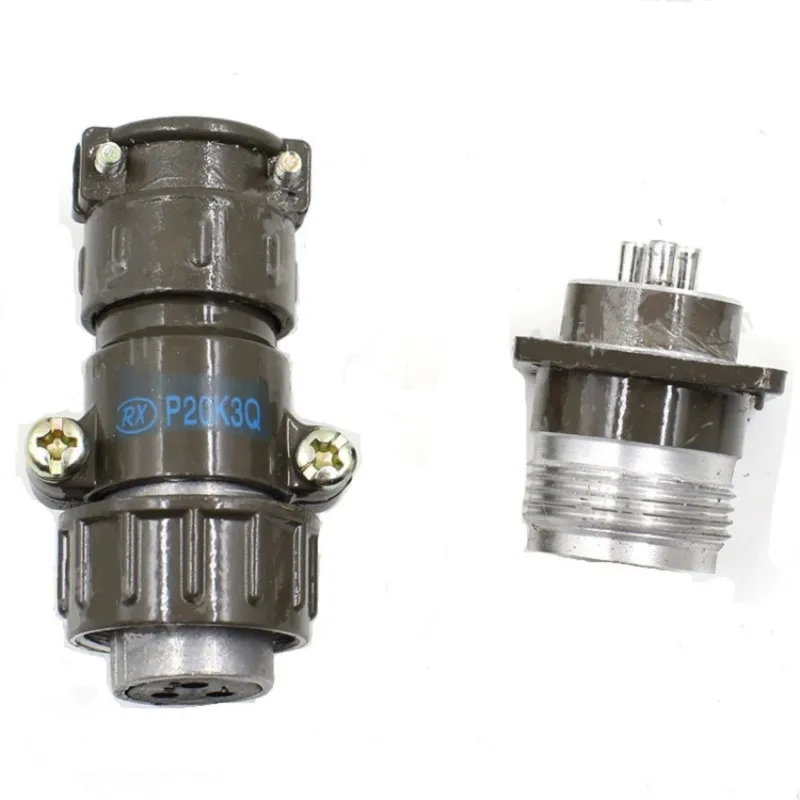 

1 шт. Авиационный разъем P20K3Q P20K6Q P20K9Q P20 2-ядерный 3-ядерный 4-ядерный 5-ядерный 7-ядерный