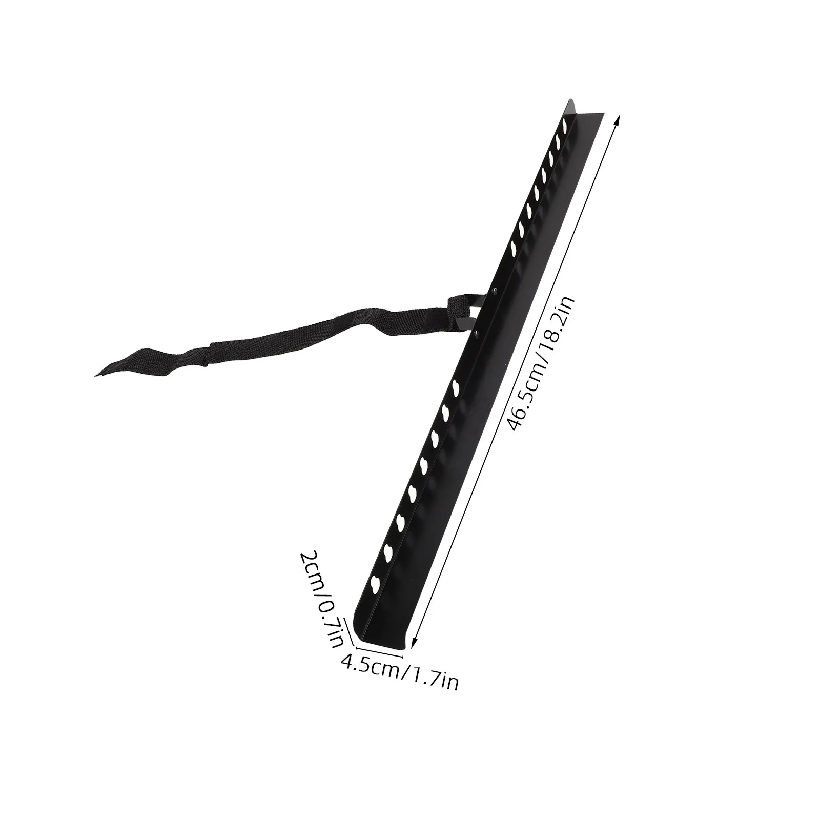 Canvas Easel Crossbar Black Sturdy Iron Easel Support Bar Universal Replacement Part for Floor Tripod Easels Art Supply Hardware
