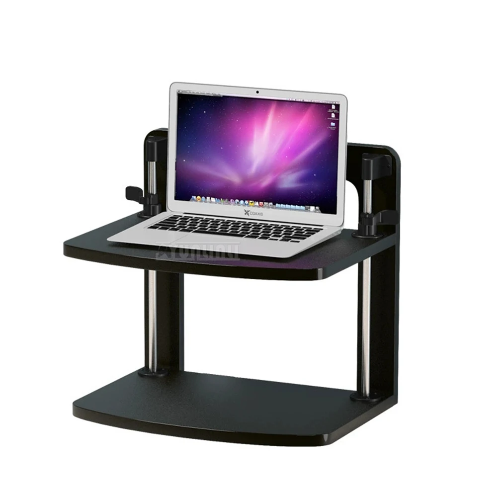 

Adjustable Monitor Stand Riser (3-30cm), Computer Screen Holder Shelf, Ergonomic Office Desk Organizer for PC Monitor Laptop