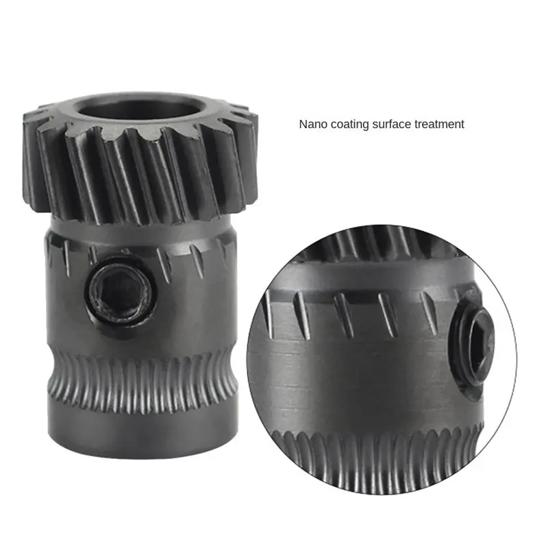 

[A23G] Helical Gear High Strength Die Steel Material Gears for Sherpa Mini V1 V2 Double Gear Extruders 3D Printer Parts