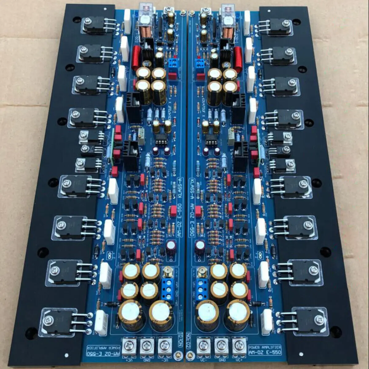 One Pair 80W FET Class A Power Amplifier Board Base On Accuphase E550 Amp (B7-9)