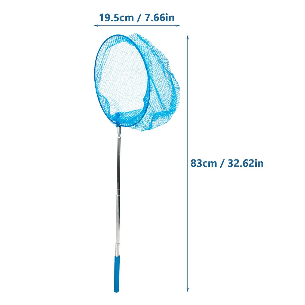 4 szt. Siatka do łapania owadów dla dzieci, do łowienia na świeżym powietrzu, na plaży, do zbierania owadów, wysuwana, rozciągliwa siatka dla dzieci