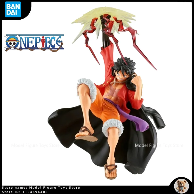 

In Stock One Piece Original Genuine Banpreso 15cm Monkey D Luffy Toy Model Doll Statue Gifts Dropshring Collection Action Figure