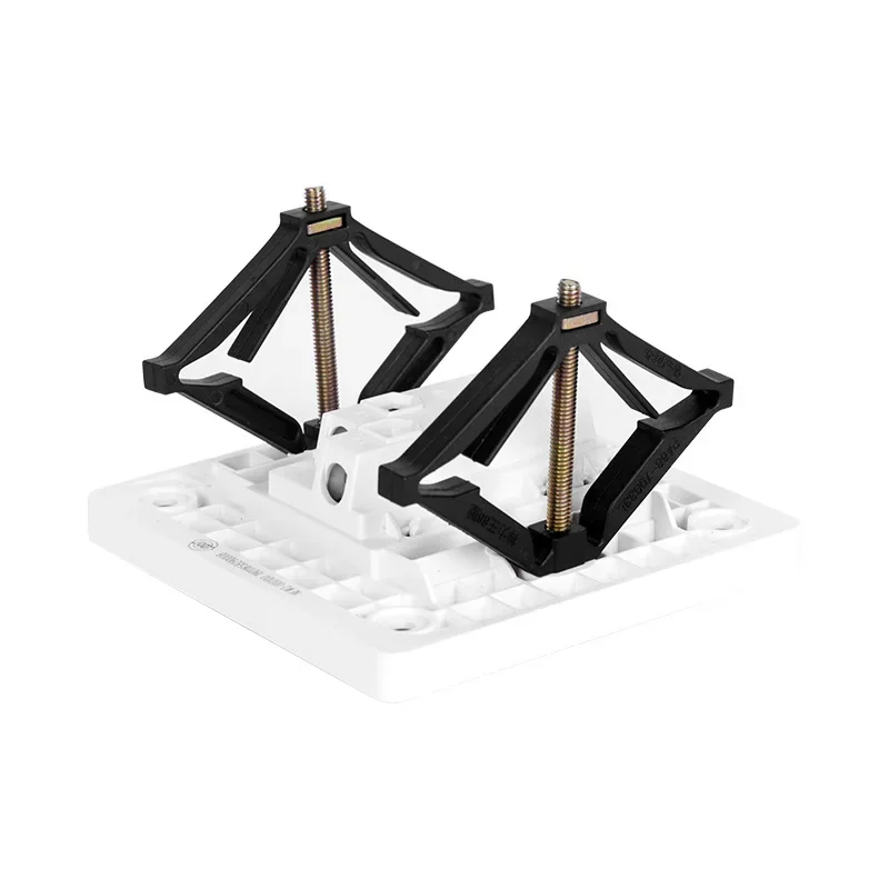 

10PCS 86mm Cassette Repairer Dark Box Repair Screw Plug Switch Old Socket Boxes Replacement Fixed Wall Repair Box Support Rod