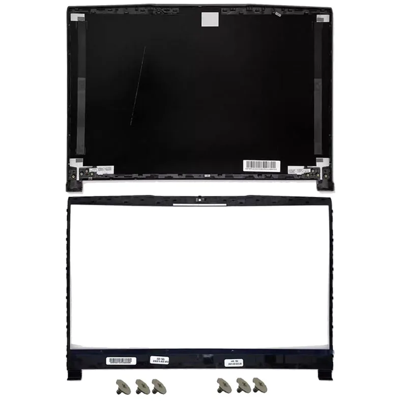 Replace Cover For GF65 MS-16W1 16W7 16W5 LCD Back Cover Front Panel Hinge Black Top cover
