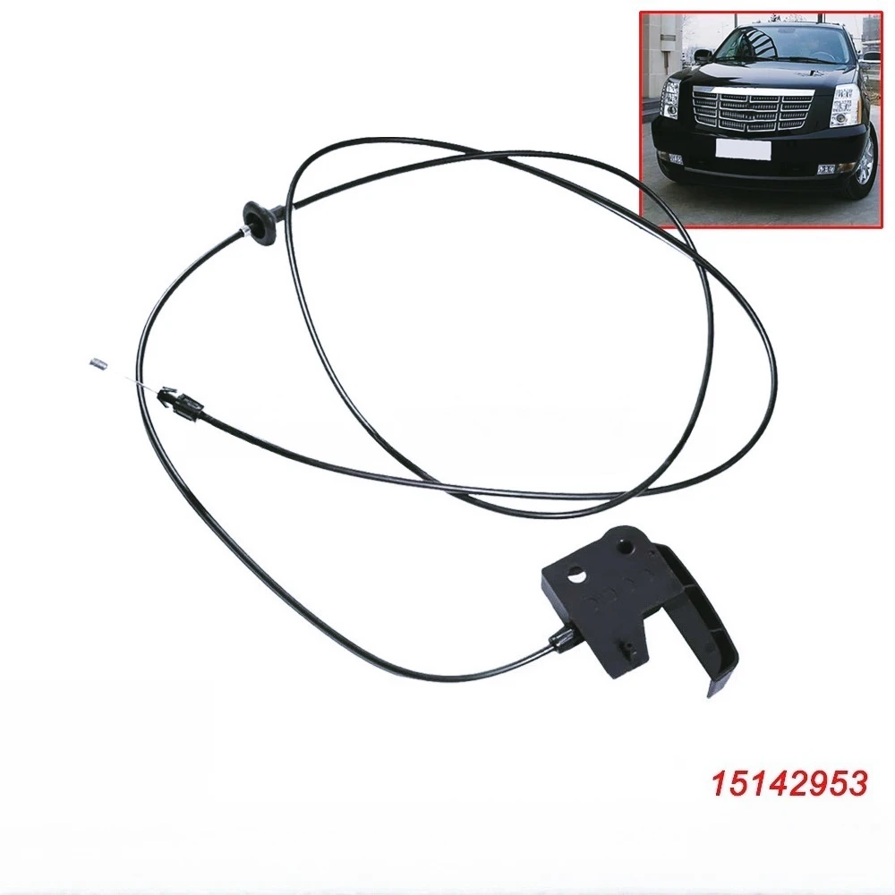 ZF-T Nuevo cable de liberación del capó con asa 15142953   Para Chevy Silverado Tahoe Suburban /GMC Sierra Yukon Cadillac Escala