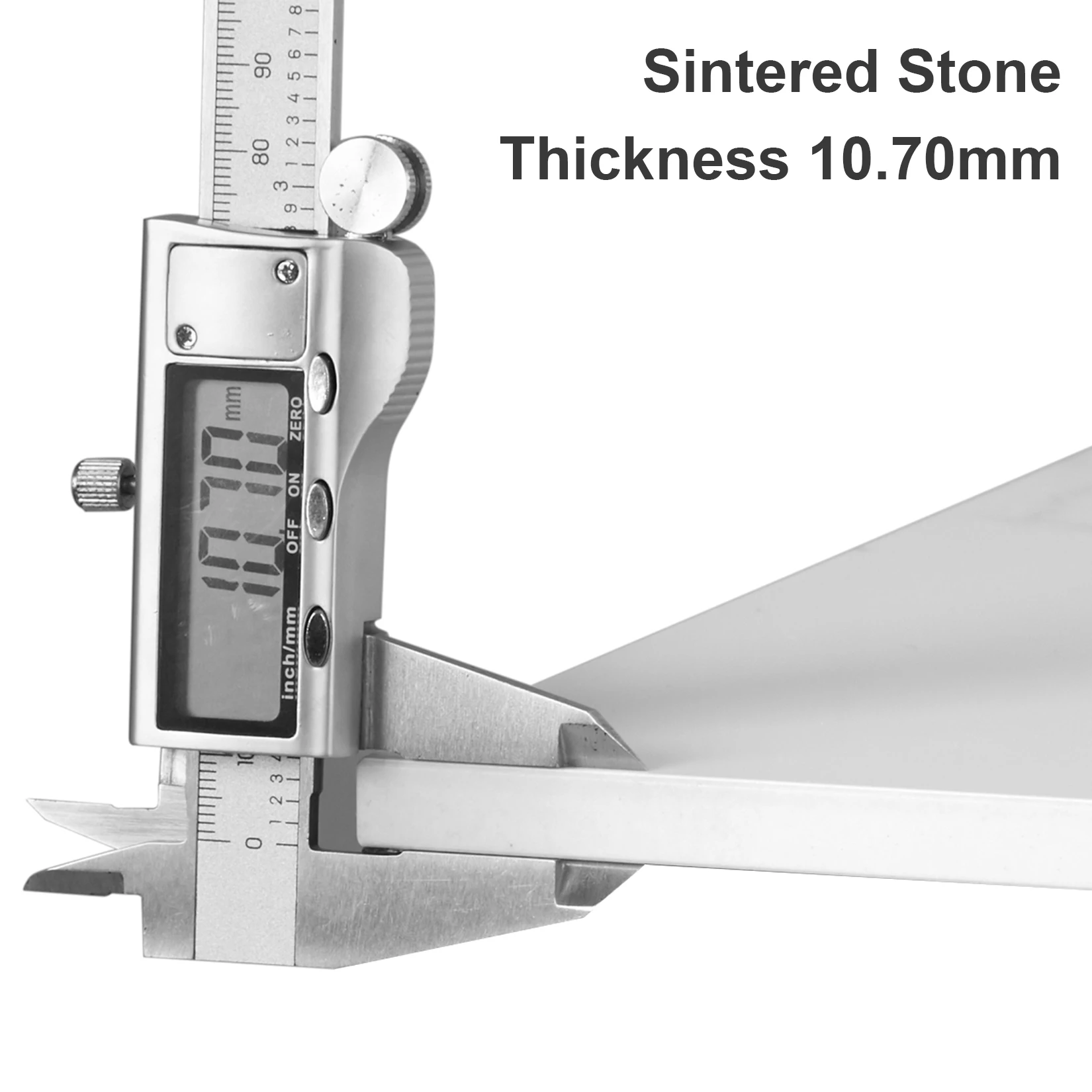 2 Tier Square Sofa Side Table Metal Gold Frame Sintered Stone Table Top Accent End Table Nigthstand for Living Room Bedroom Office - view 8