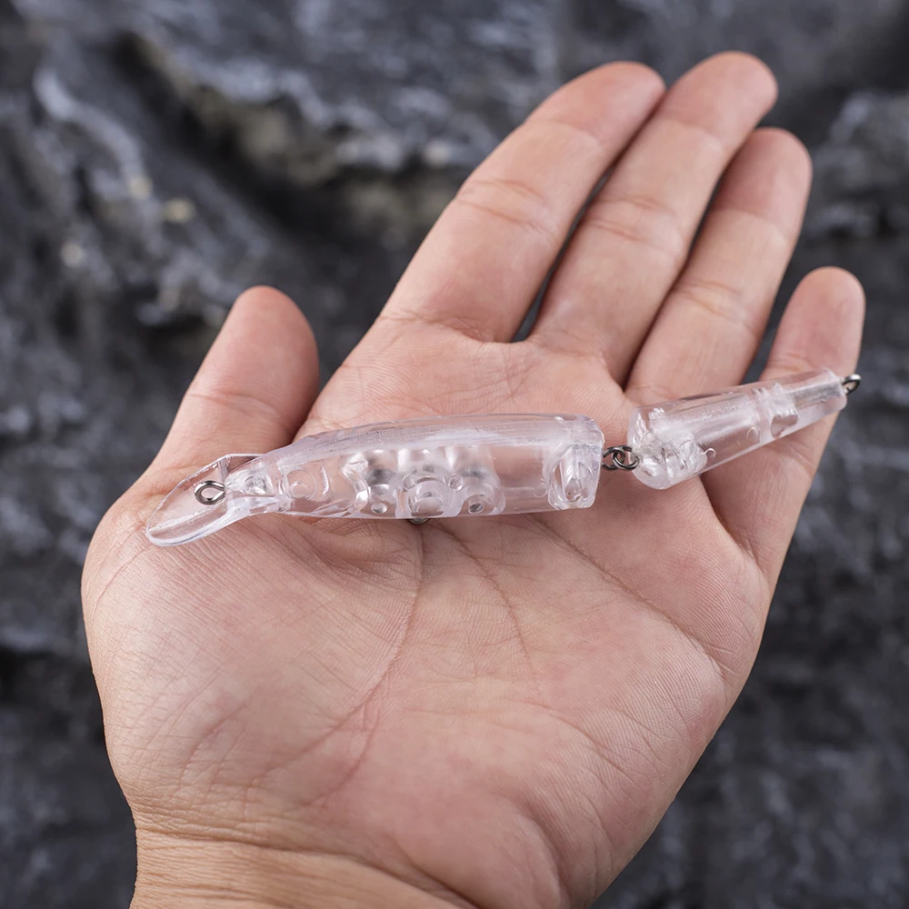 

Dr.Holife 10PCS Jointed Swimbait Blanks 10.5CM 7.5G Minnow Blanks Lure Jointed Hard Bait For DIY Fishing Lure
