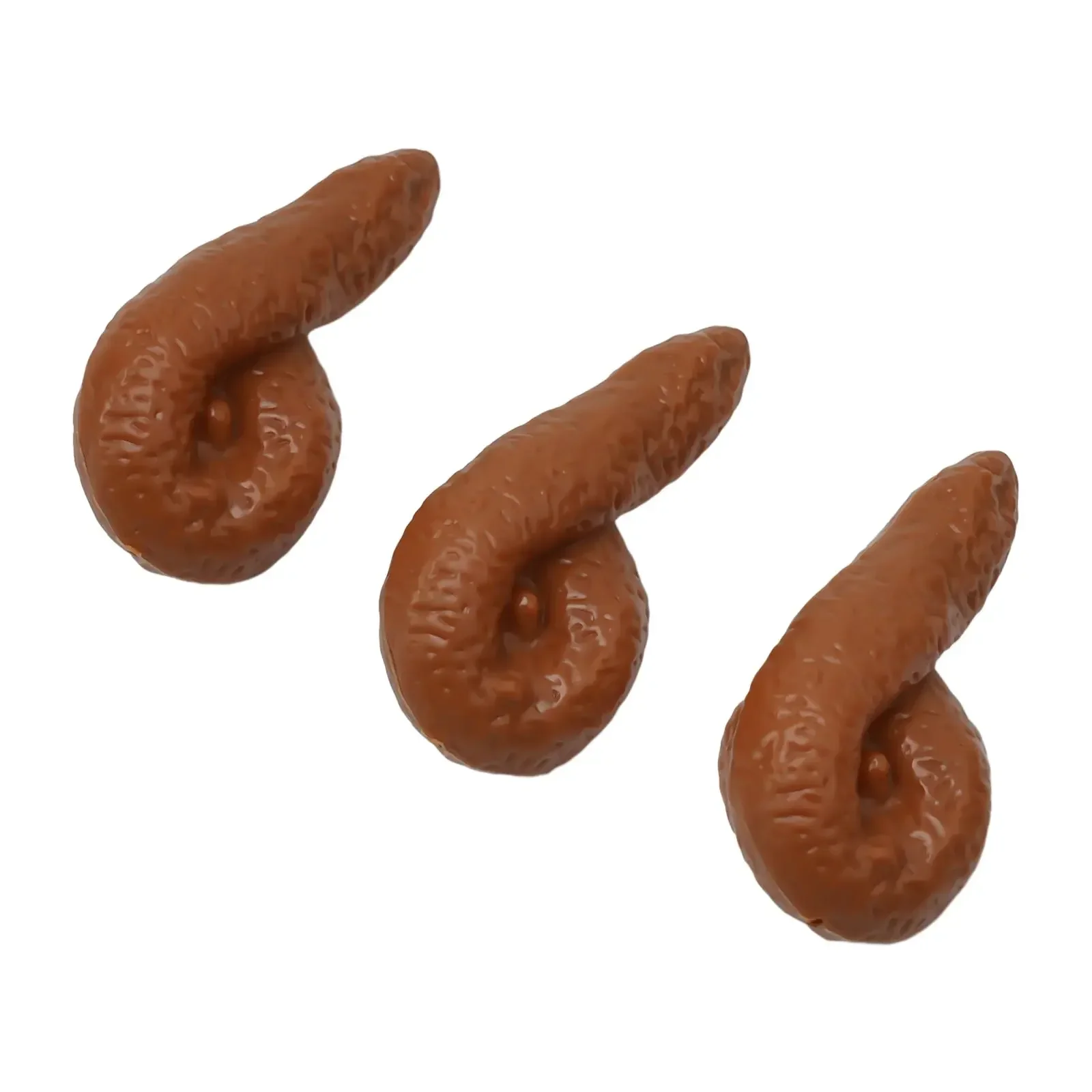 Kit de caca realista de entretenimiento, caca falsa de plástico EVA creativa, juegos divertidos, regalo, 3 uds., juguetes de pieza de malafacción de broma