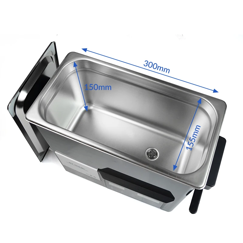 GT-S6 6l digital ultrasonic cleaning machine with timer heated vegetable ultrasonic washer