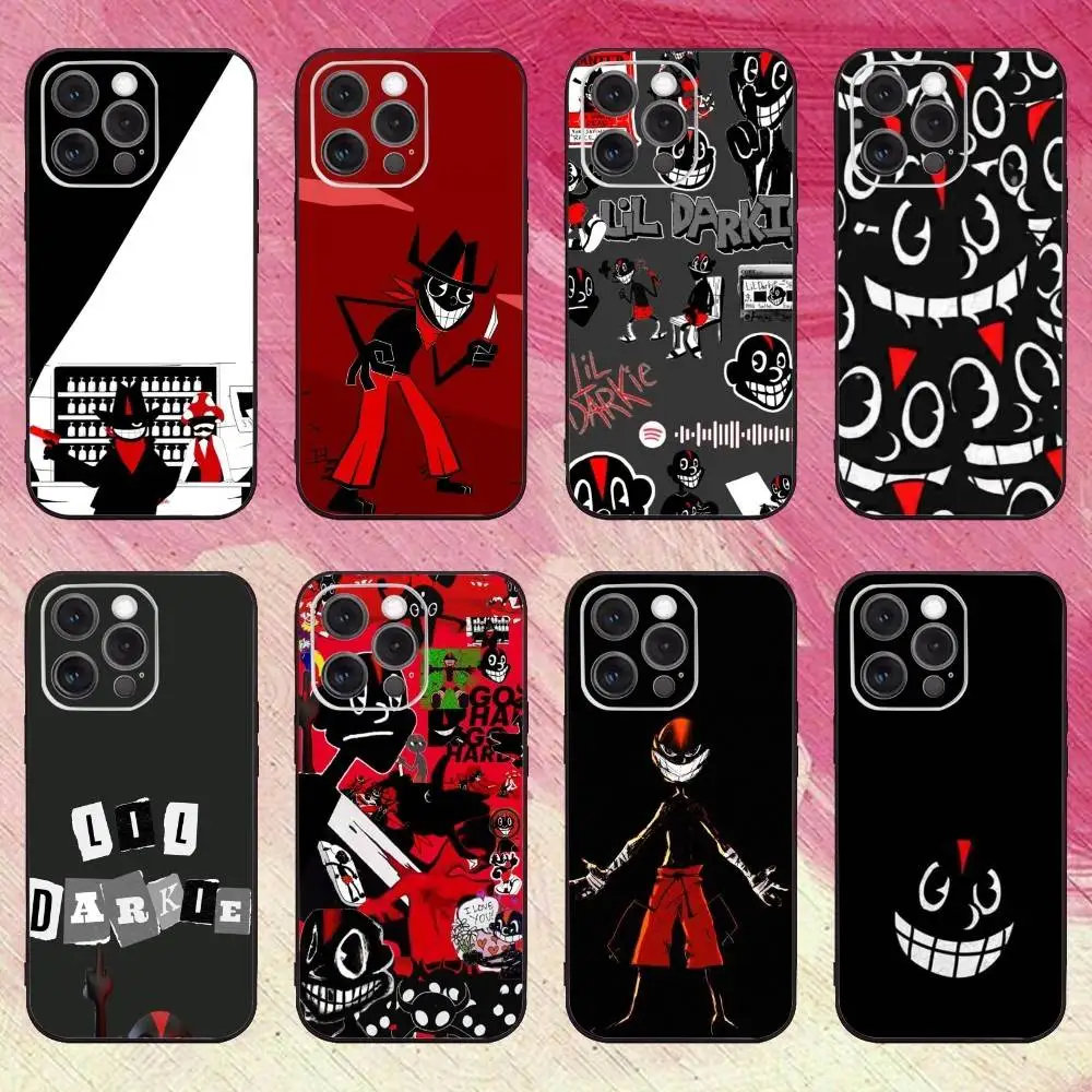 

Lil D-Darkie Rapper Phone Case For iPhone17,16,15,14,13,12,11 Plus,Pro Max Soft Black Cover