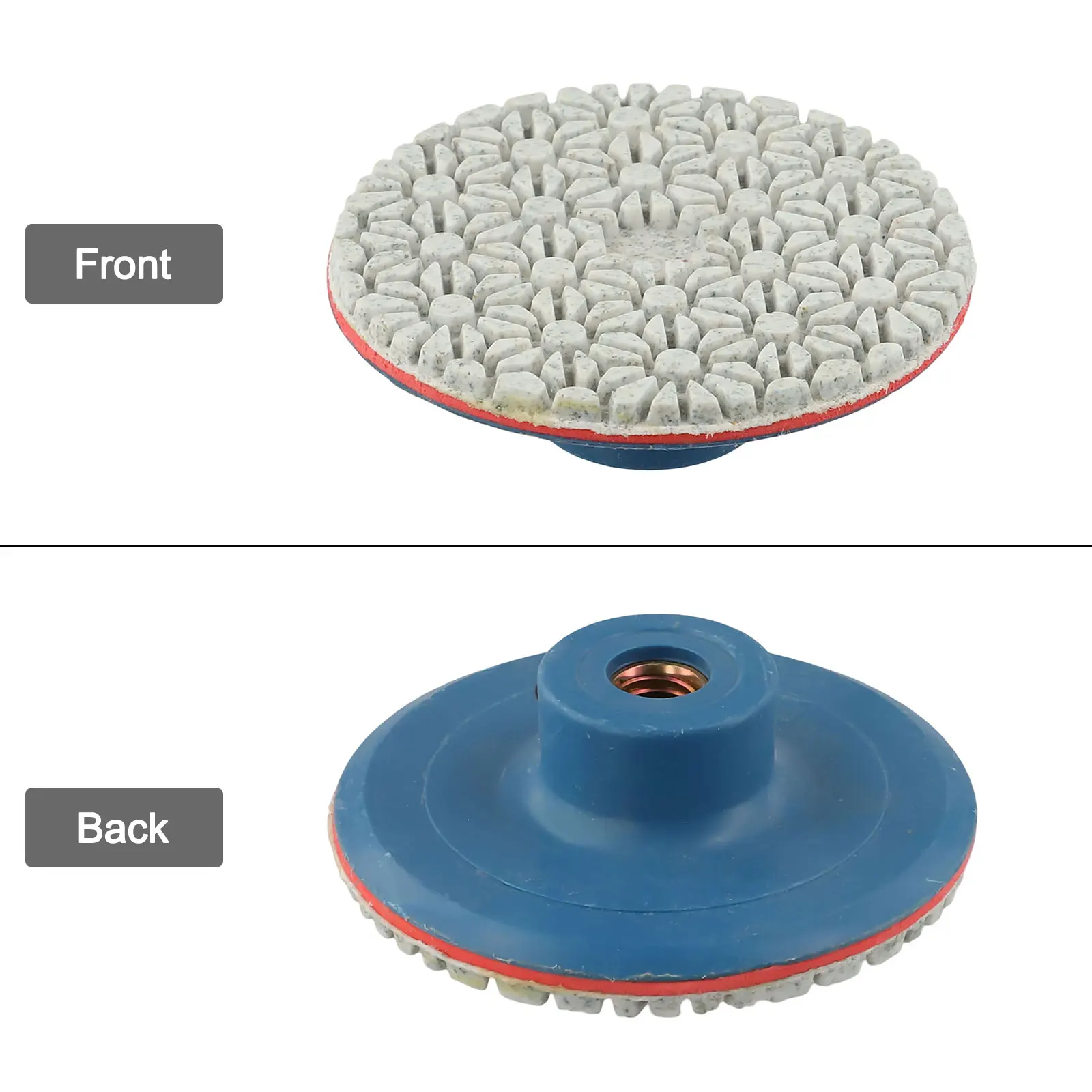Polishing Pads 3 Inch Sanding Discs for Wet Dry Grinding Wheels on For Granite Marble Concrete Limestone Stone Polishing